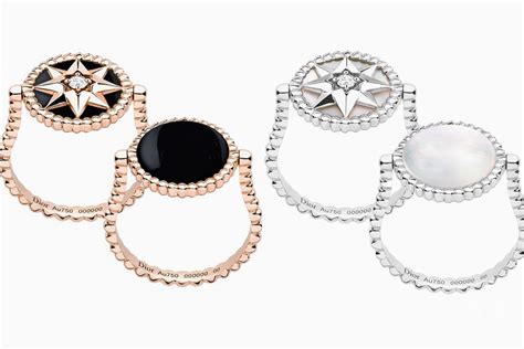 dior ring rose des vents|dior rose des vents earrings.